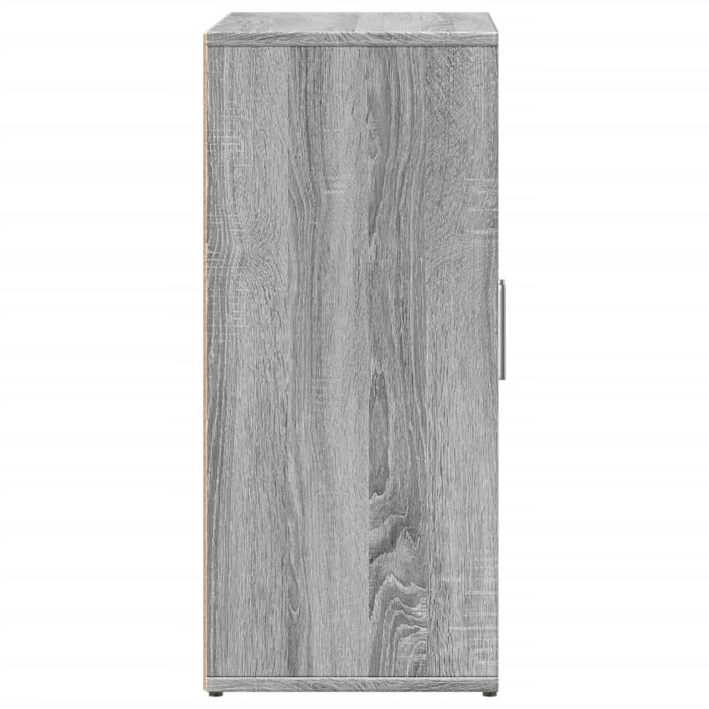 Komoda siva boja hrasta 60x31x70cm od konstruiranog drva