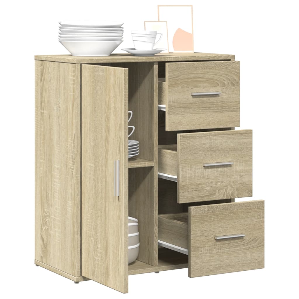 Komoda sonoma hrast 60 x 31 x 70 cm od konstruiranog drva
