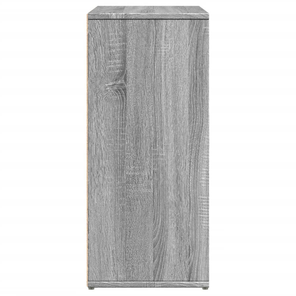 Komoda siva boja hrasta 60x31x70cm od konstruiranog drva