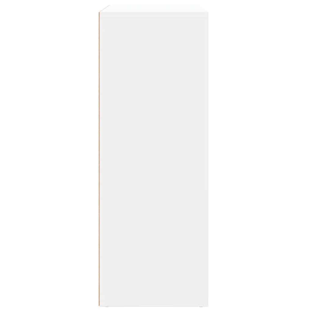 Komoda bijela 60 x 31 x 84 cm od konstruiranog drva