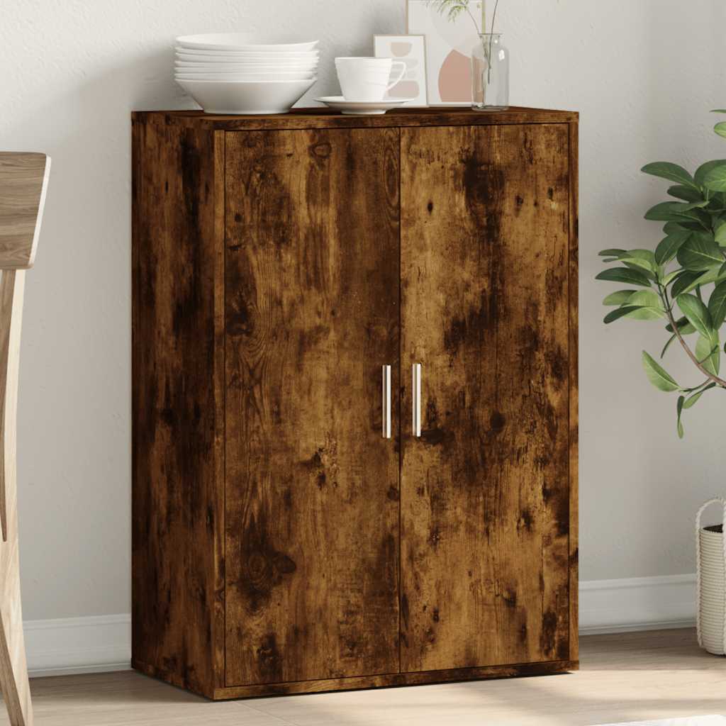 Komoda boja dimljenog hrasta 60x31x84 cm konstruirano drvo