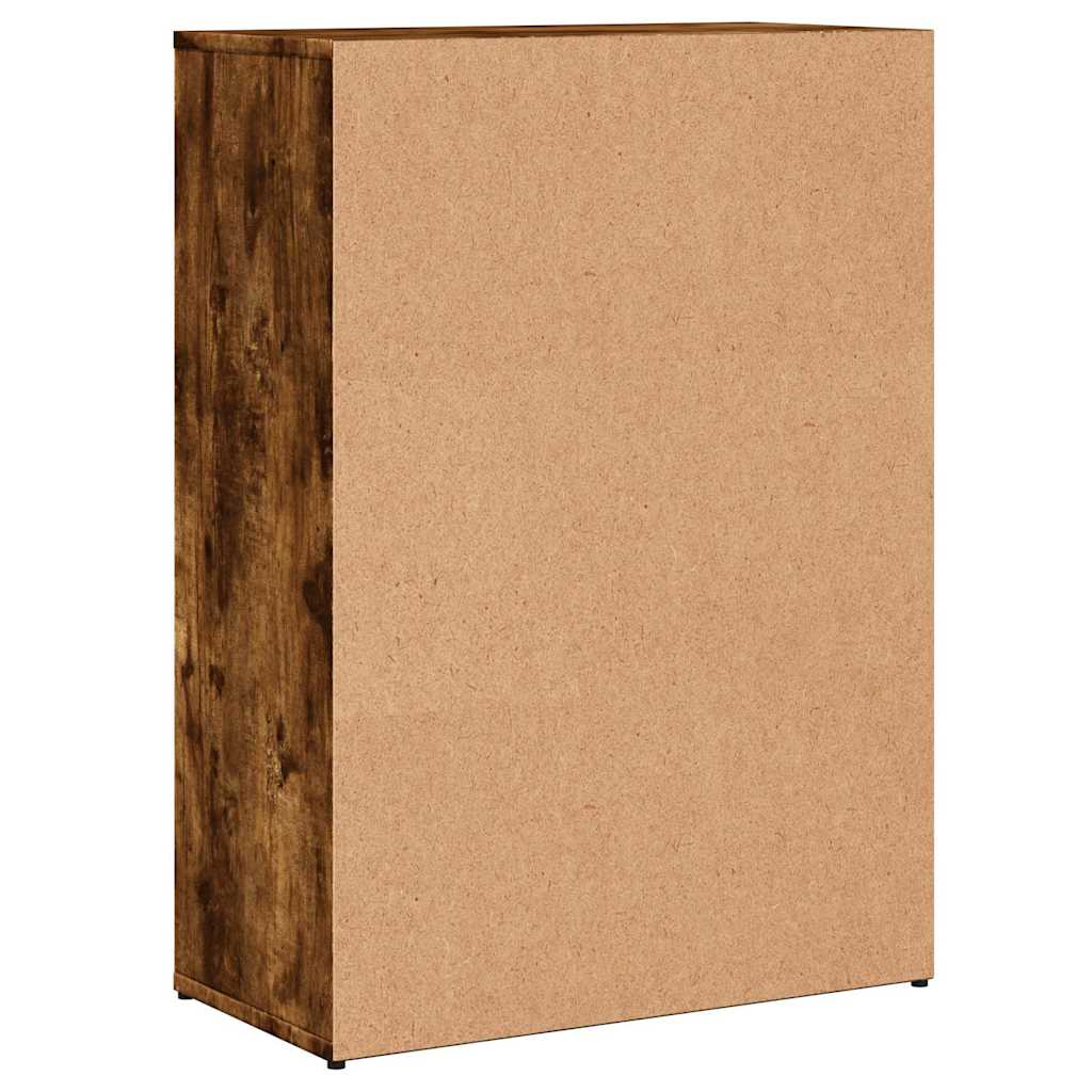 Komoda boja dimljenog hrasta 60x30x84 cm konstruirano drvo