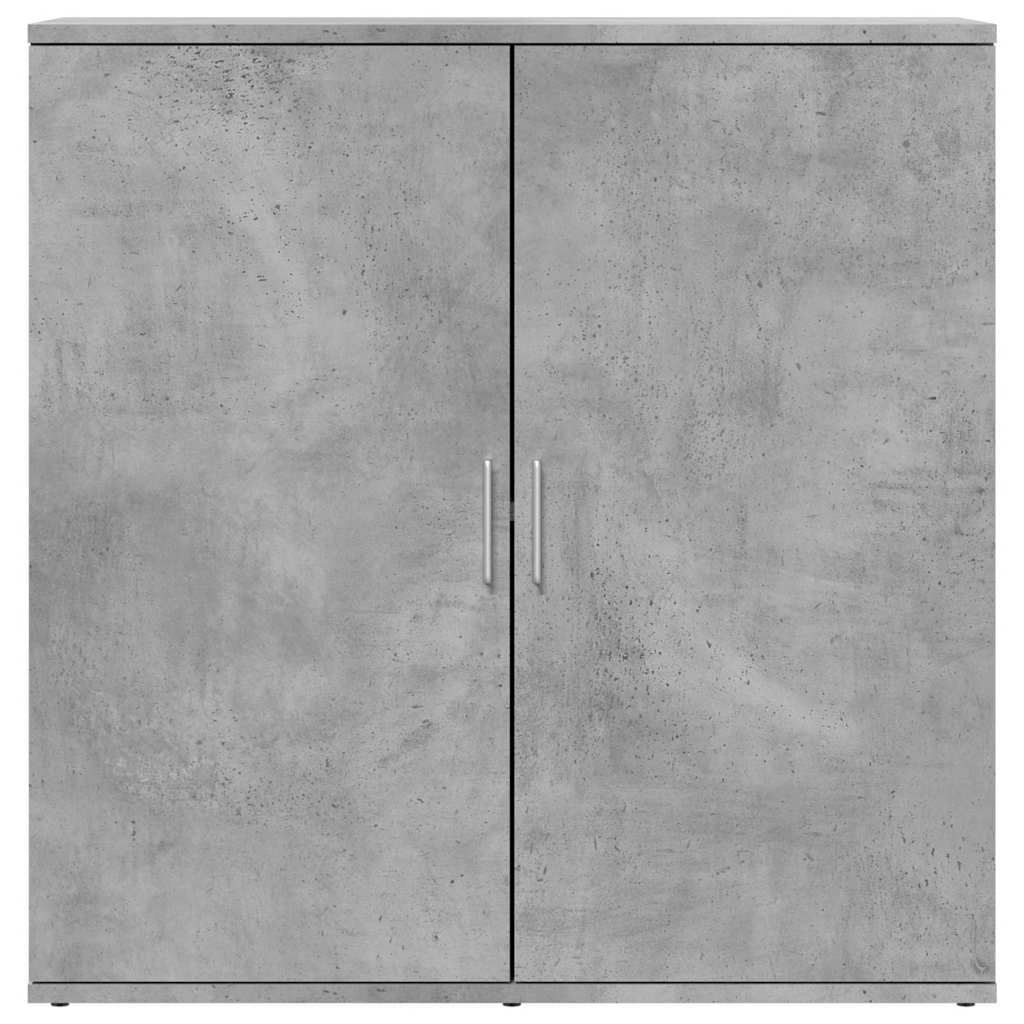 Komoda siva boja betona 79x38x80 cm od konstruiranog drva