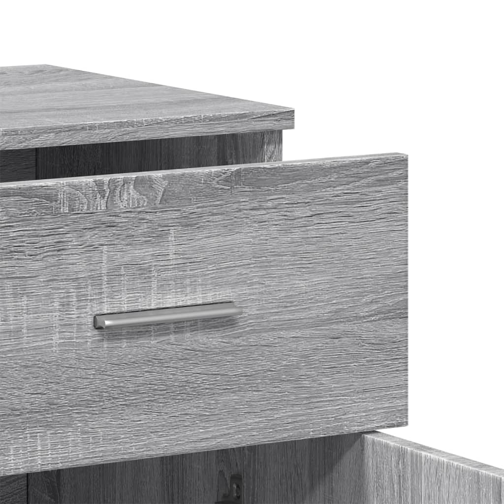 Komoda boja hrasta sonome 79x38x80 cm od konstruiranog drva