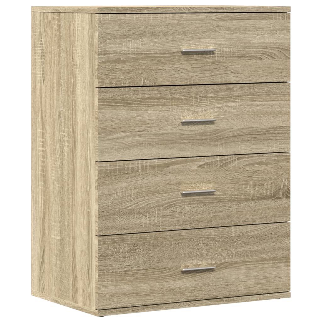 Komoda boja hrasta sonome 60x39x80 cm od konstruiranog drva