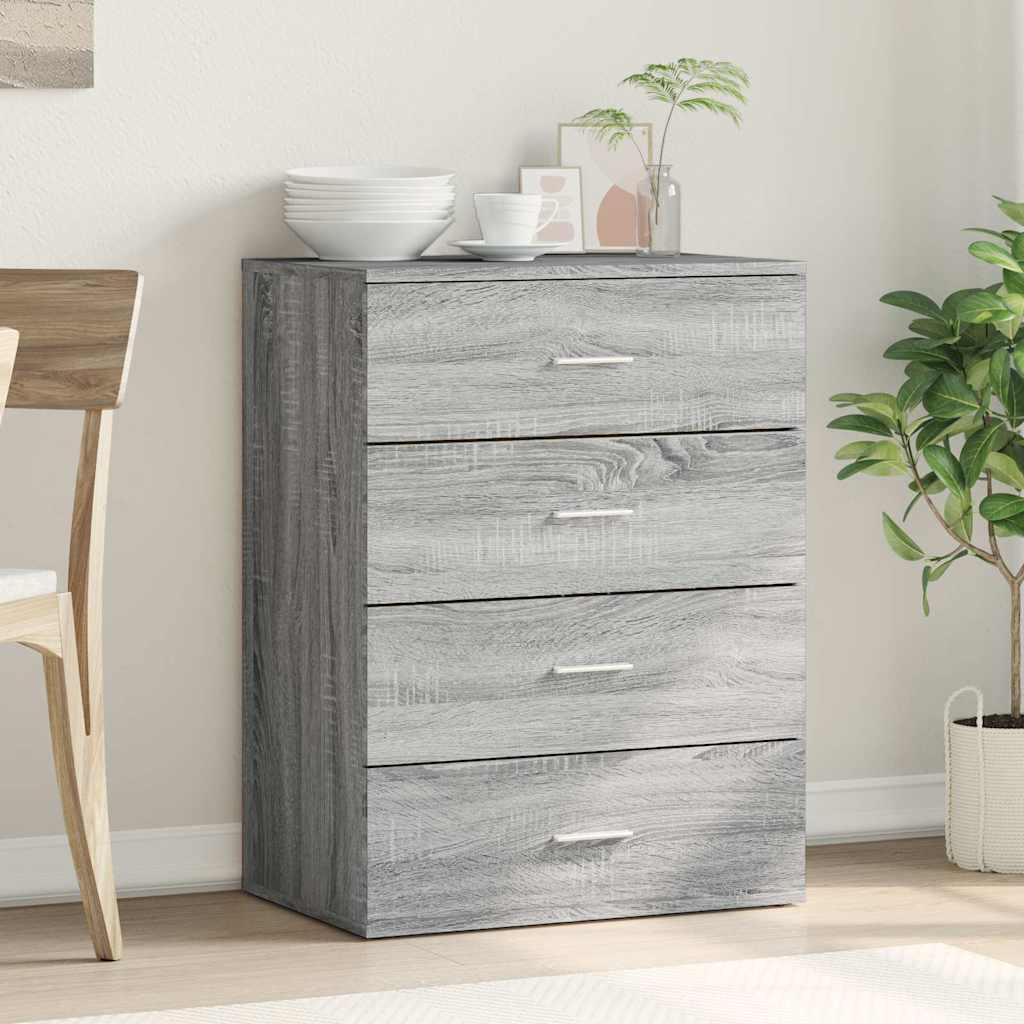 Komoda boja hrasta sonome 60x39x80 cm od konstruiranog drva
