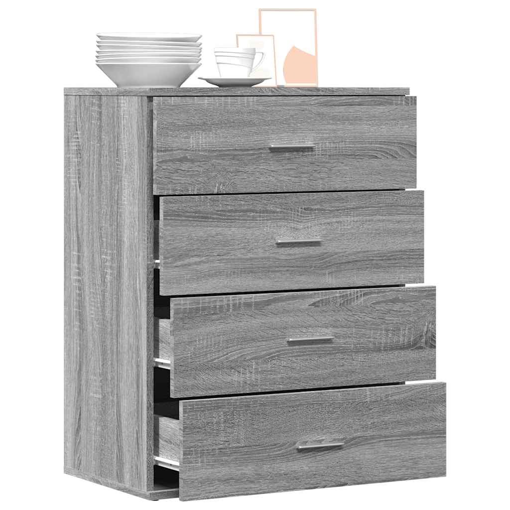 Komoda boja hrasta sonome 60x39x80 cm od konstruiranog drva