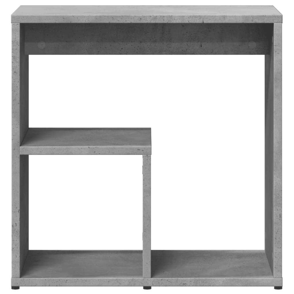 Bočni stolići 2 kom boja betona 50x30x50 cm konstruirano drvo