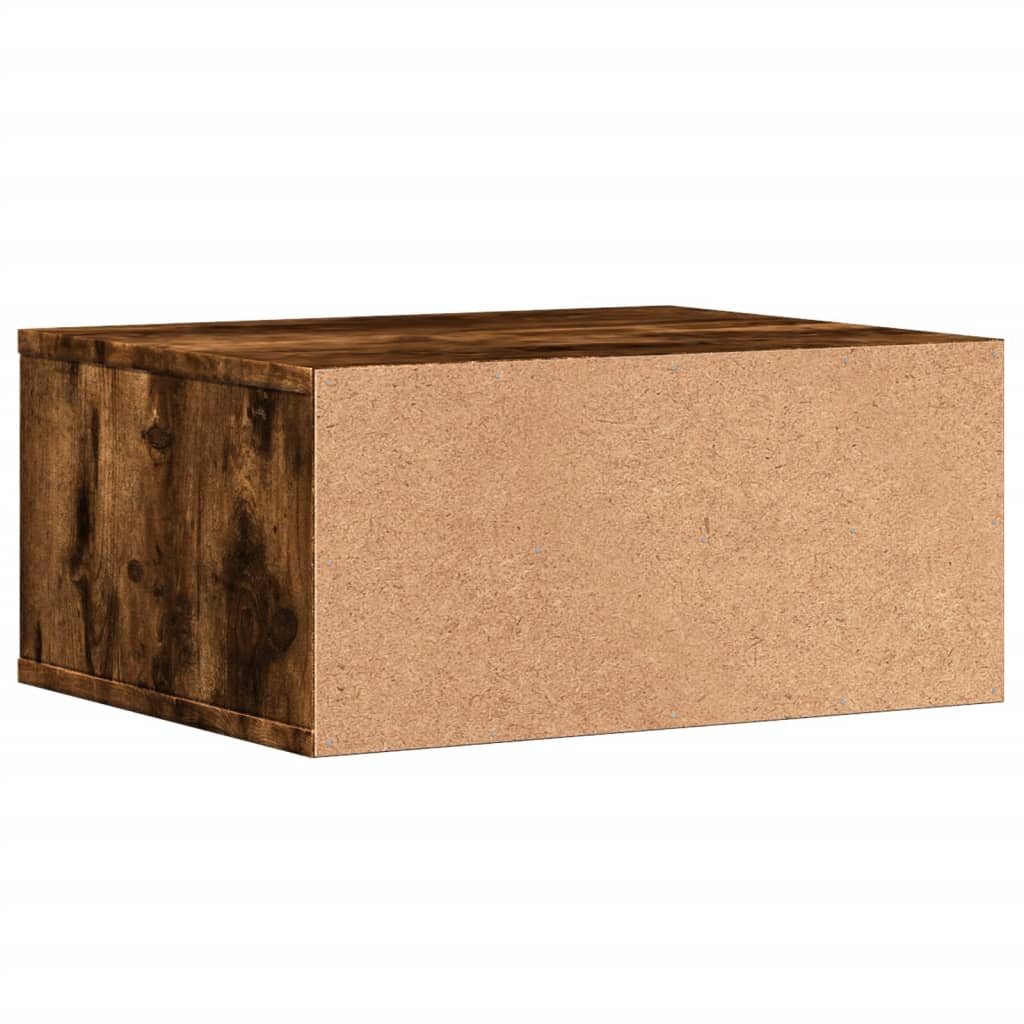 Stalak za pisač boja hrasta 49x40x22,5 cm konstruirano drvo