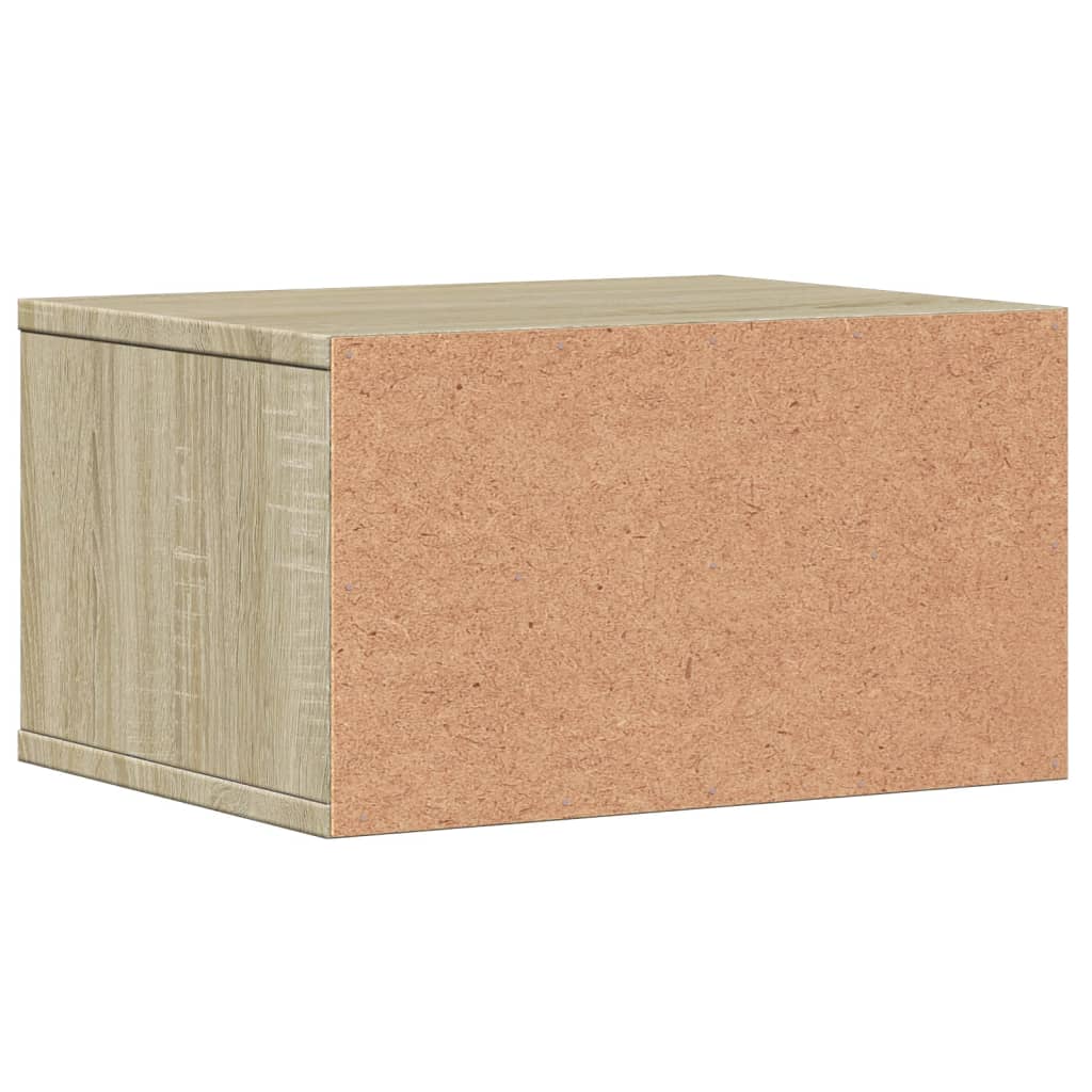 Stalak za pisač boja hrasta 40 x 32 x 22,5 cm konstruirano drvo