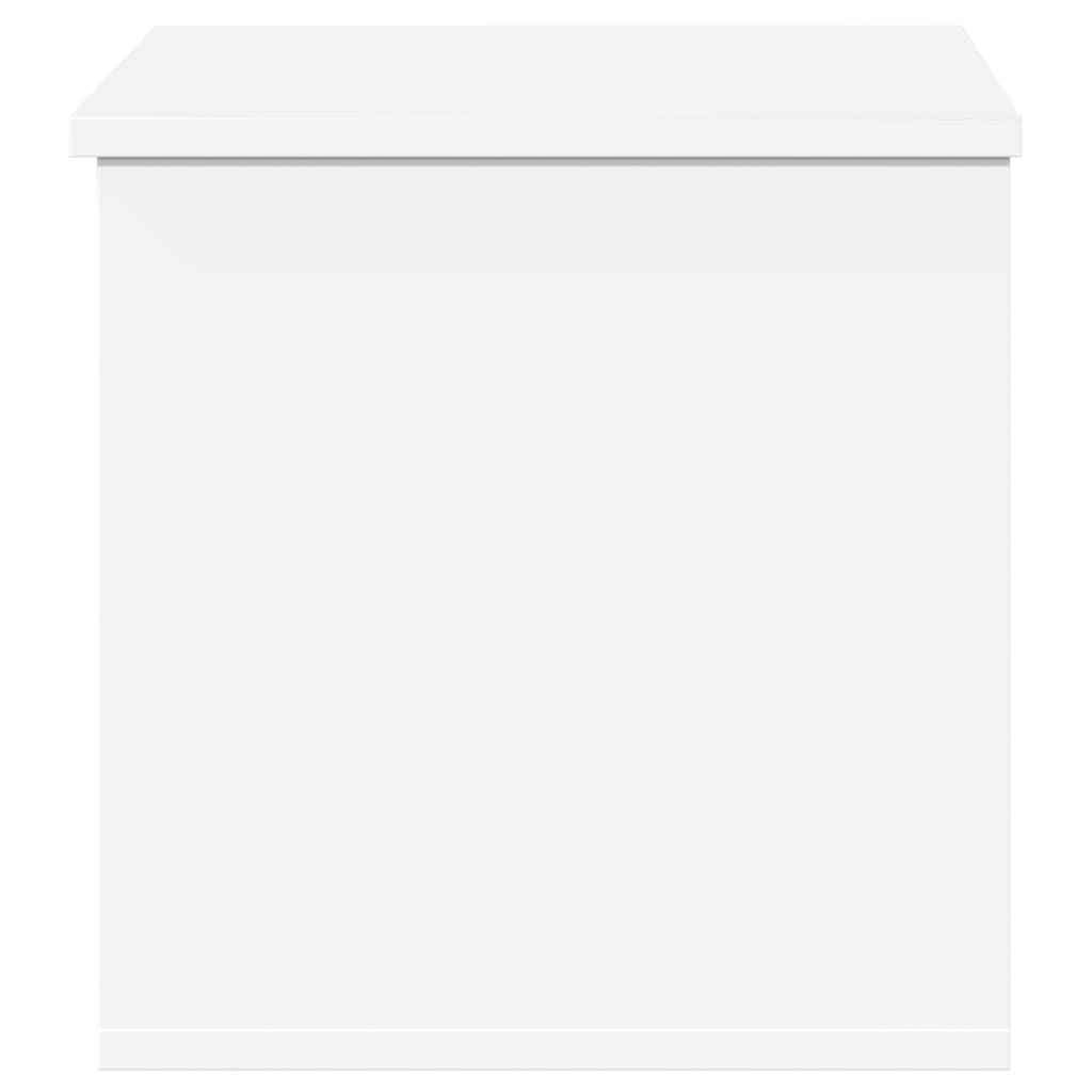 Kutija za pohranu bijela 60 x 35 x 35 cm od konstruiranog drva