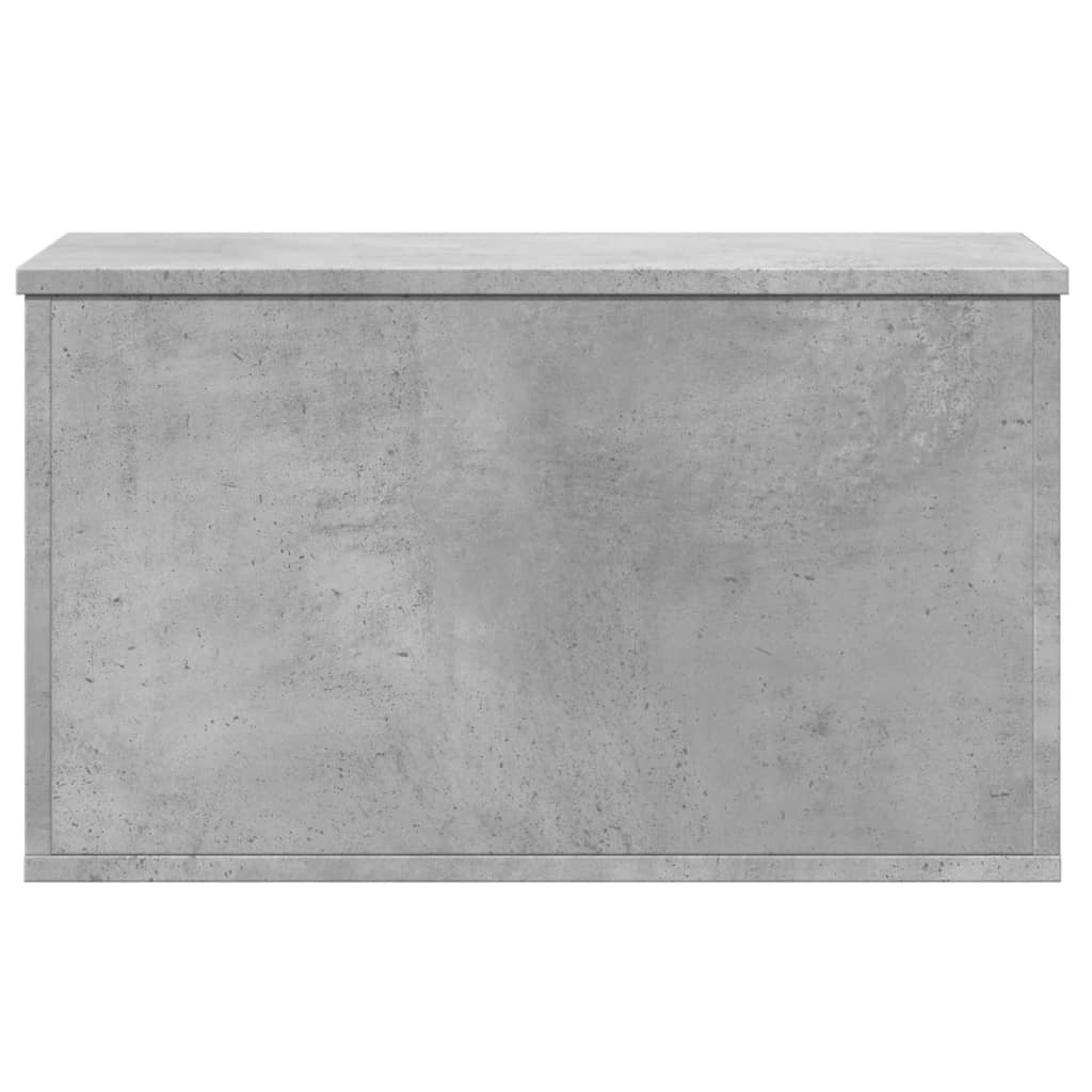 Kutija za pohranu boja betona 60 x 35 x 35 cm konstruirano drvo
