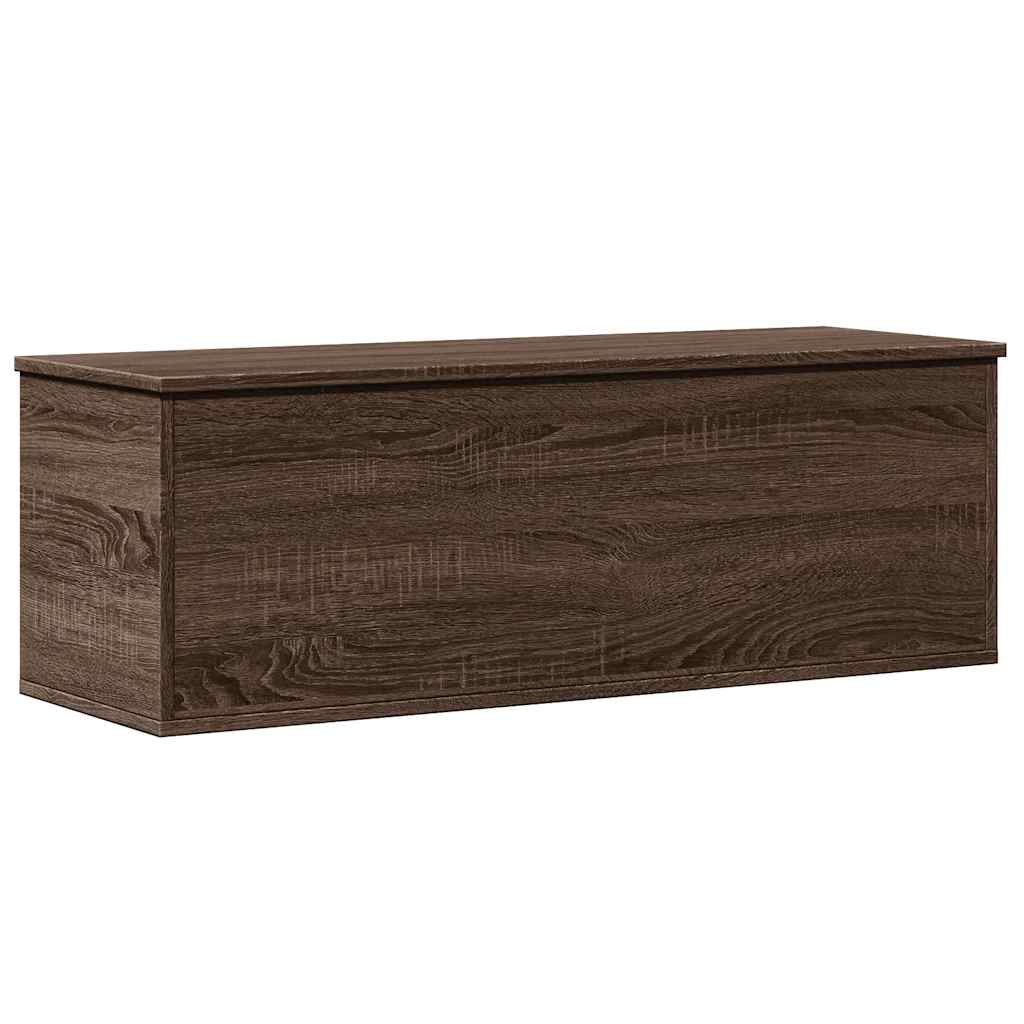 Kutija za pohranu boja hrasta 102x35x35 cm konstruirano drvo
