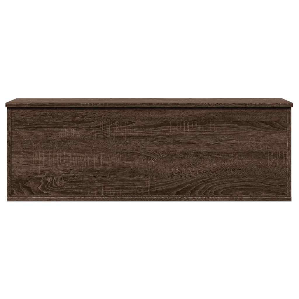 Kutija za pohranu boja hrasta 102x35x35 cm konstruirano drvo