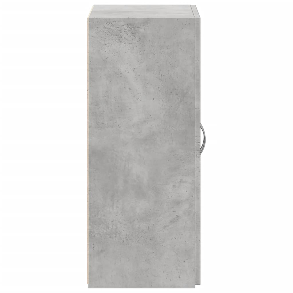 Ormarić za spise boja betona 60x32x77,5 cm konstruirano drvo