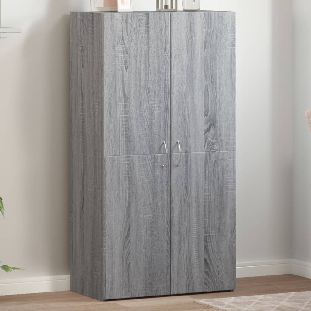 Ormarić za spise boja hrasta 60x32x115 cm od konstruiranog drva