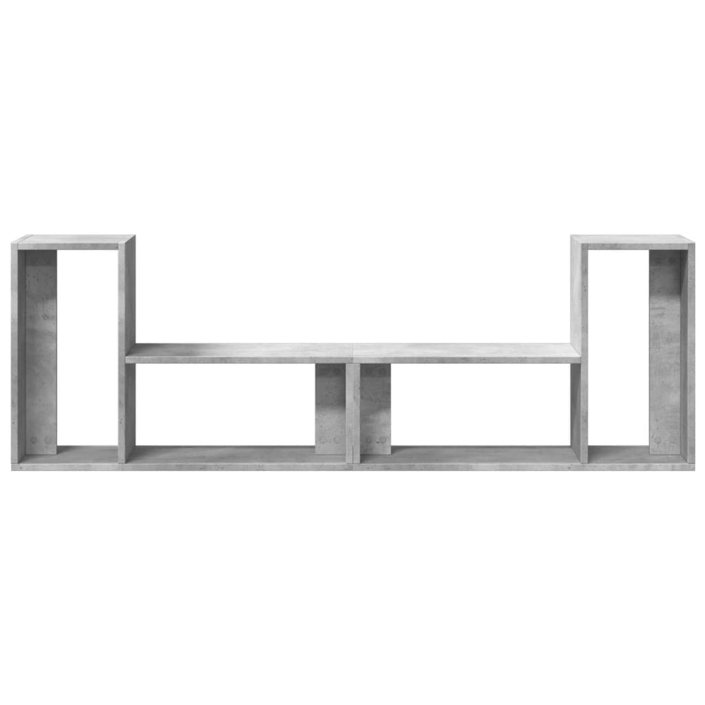 TV ormarići 2 kom Siva betona 75x30x50 cm konstruirano drvo