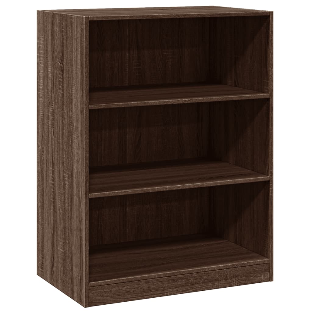 Ormar smeđa boja hrasta 77 x 48 x 102 cm od konstruiranog drva