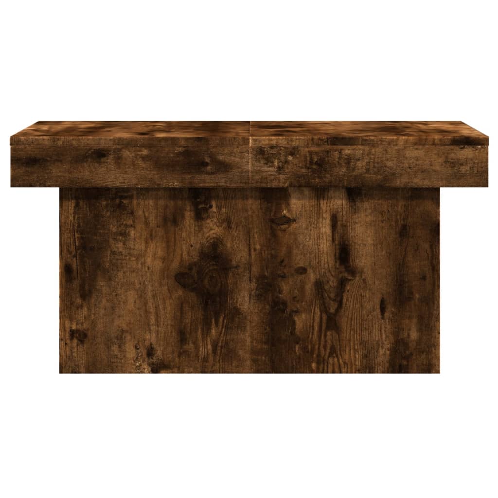 Stolić za kavu boja hrasta 80x55x40 cm konstruirano drvo