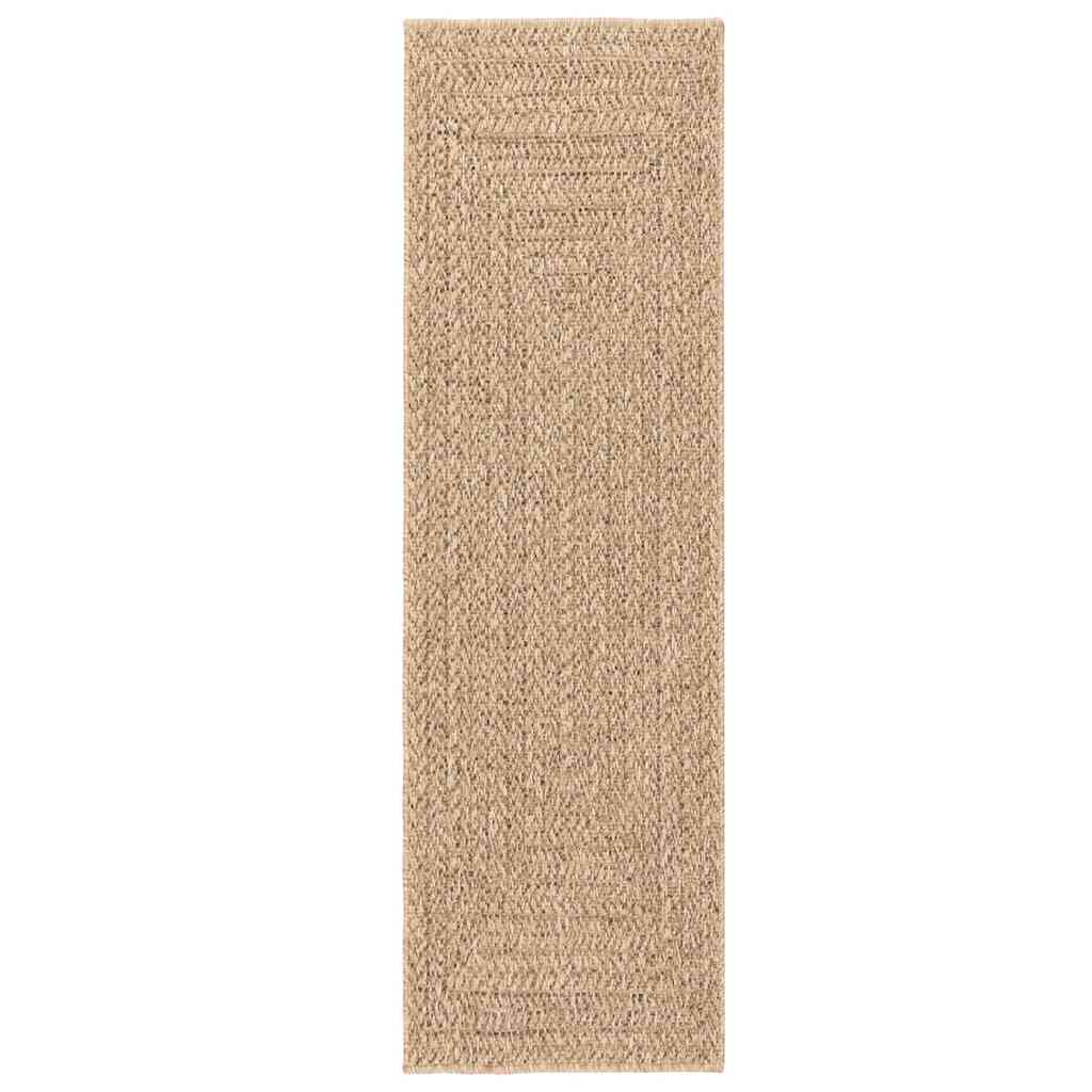 Tepih ZIZUR 80 x 250 cm s izgledom jute unutarnji i vanjski