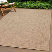Tepih ZIZUR 200 x 200 cm s izgledom jute unutarnji i vanjski