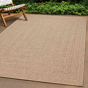 Tepih ZIZUR 240 x 240 cm s izgledom jute unutarnji i vanjski
