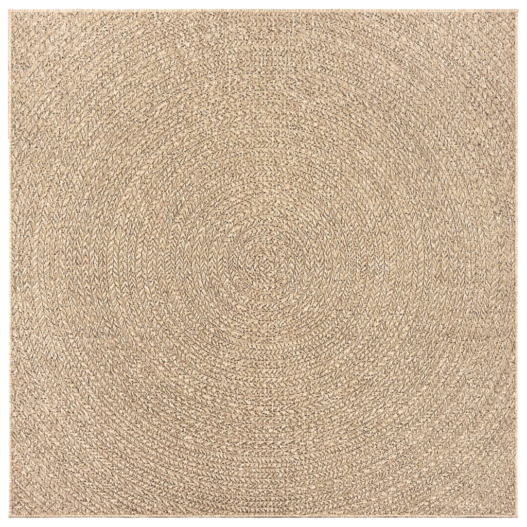 Tepih ZIZUR 200 x 200 cm s izgledom jute unutarnji i vanjski