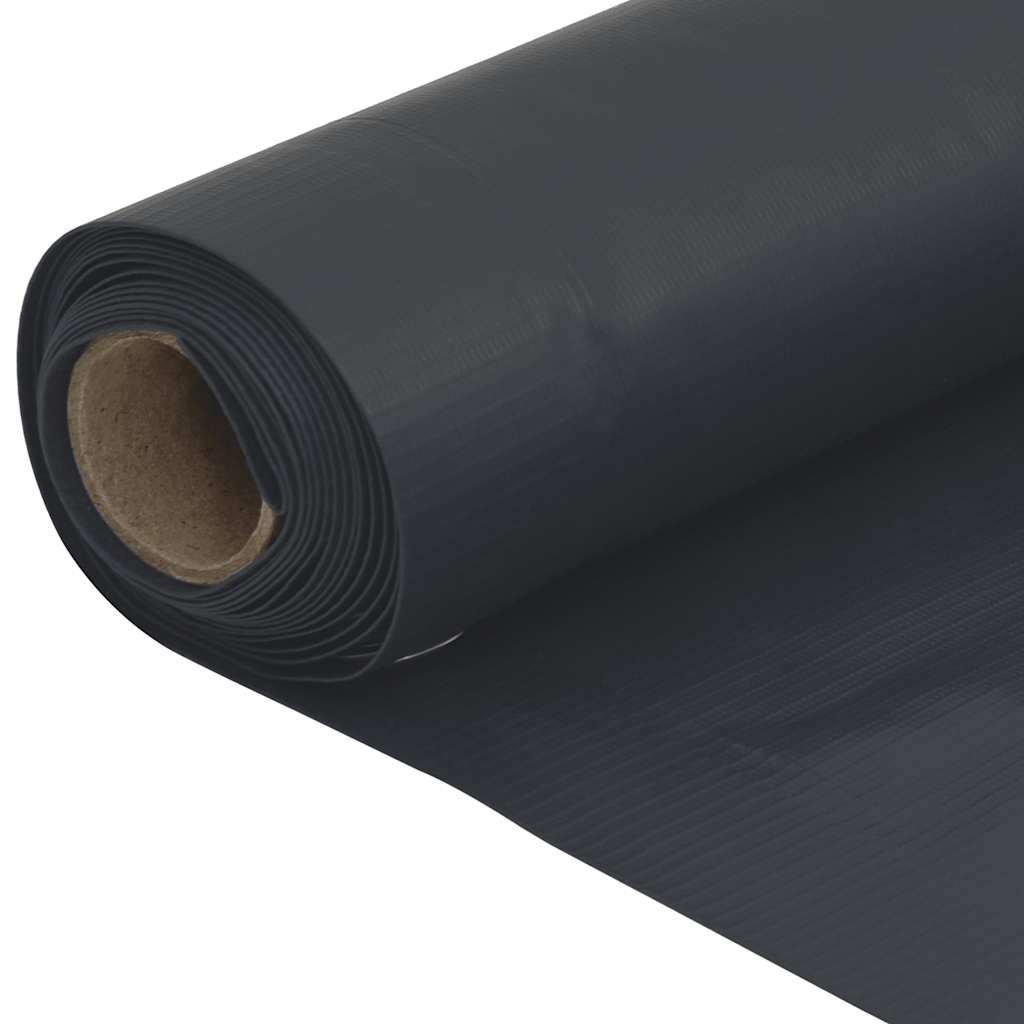 Balkonski zaslon za privatnost antracit 600 x 90 cm PVC