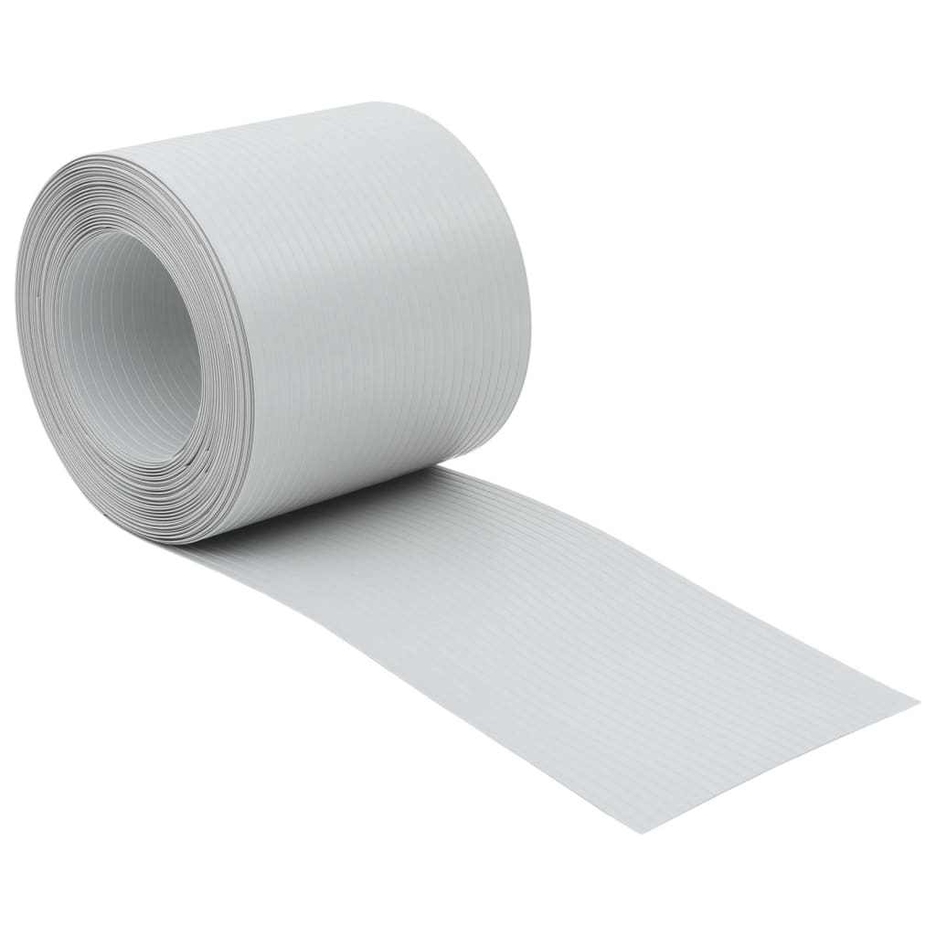 Vrtni zasloni za privatnost 10 kom svjetlosivi 252,5x19 cm PVC