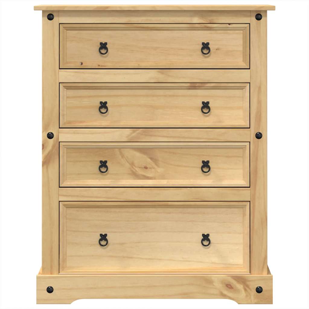 Ladičar Corona 92 x 48 x 114 cm od masivne borovine
