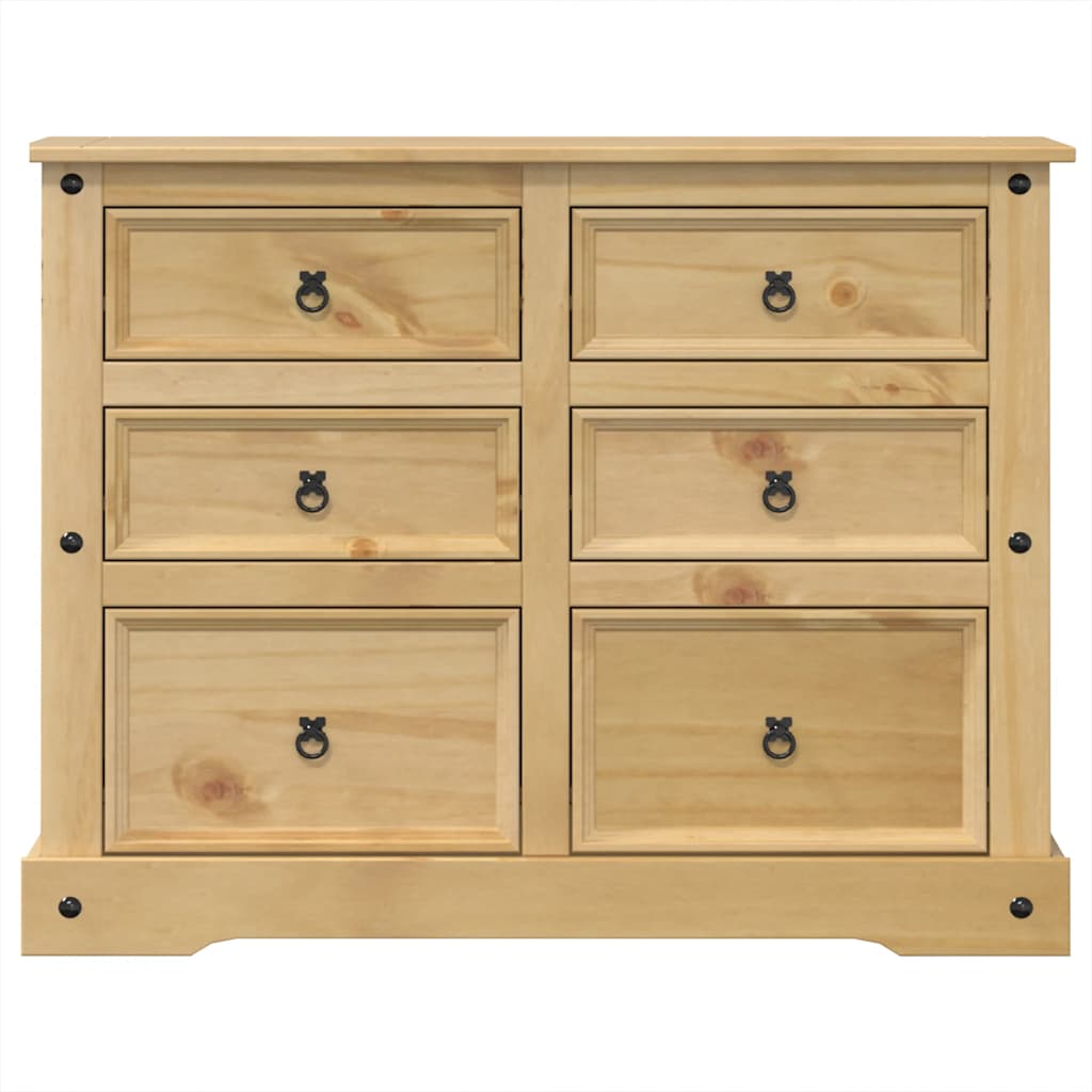 Ladičar Corona 112 x 48 x 91 cm od masivne borovine