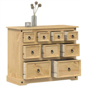 Ladičar Corona 101 x 45 x 82 cm od masivne borovine
