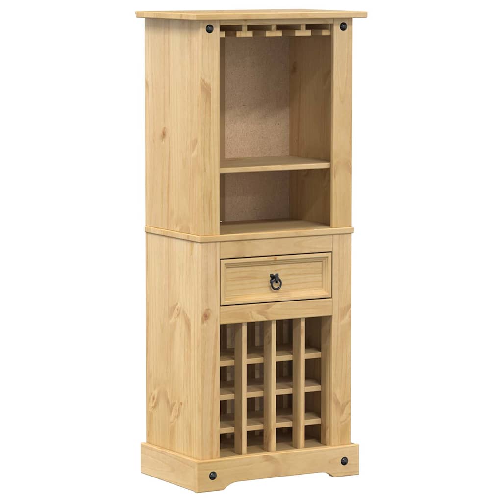 Stalak za vino Corona 56x35x134,5 cm od masivne borovine