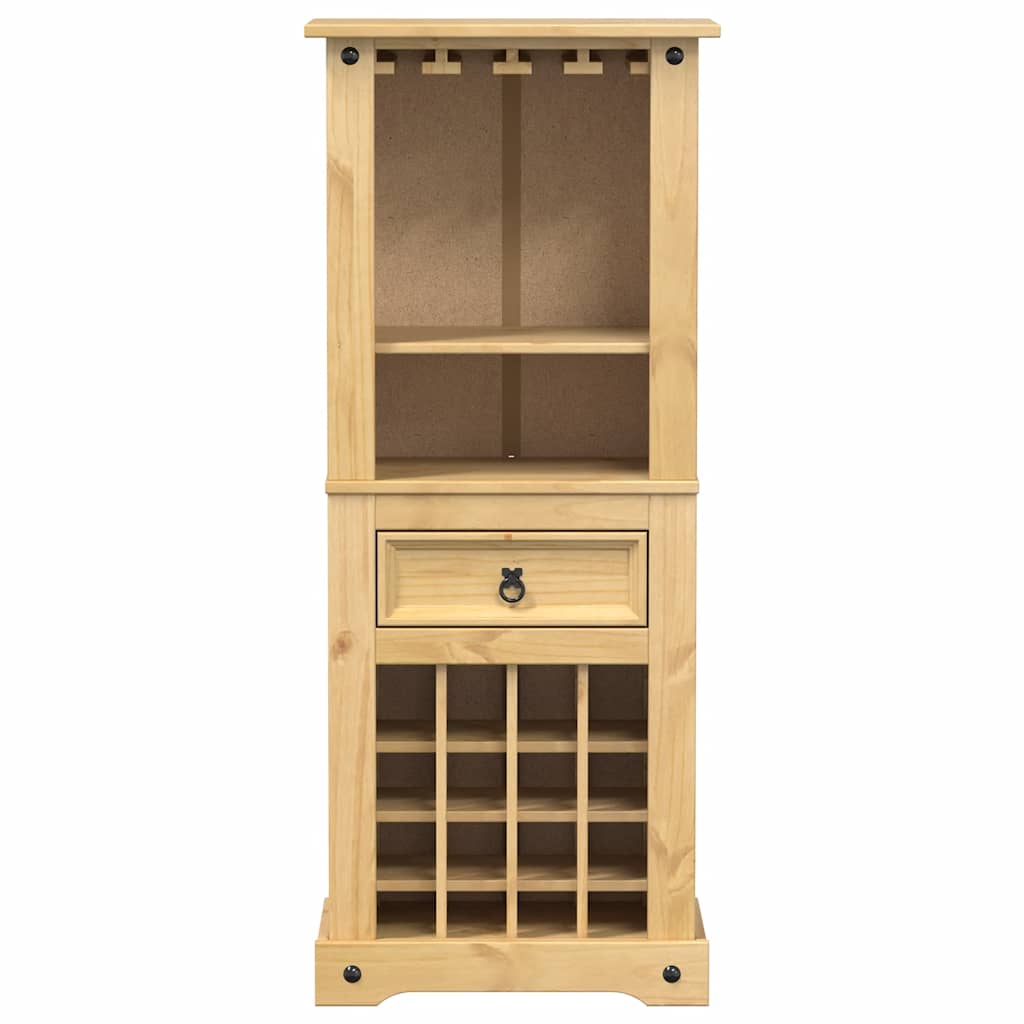 Stalak za vino Corona 56x35x134,5 cm od masivne borovine