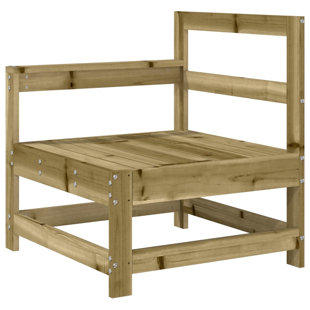 7-dijelni set vrtnih sofa od impregnirane borovine