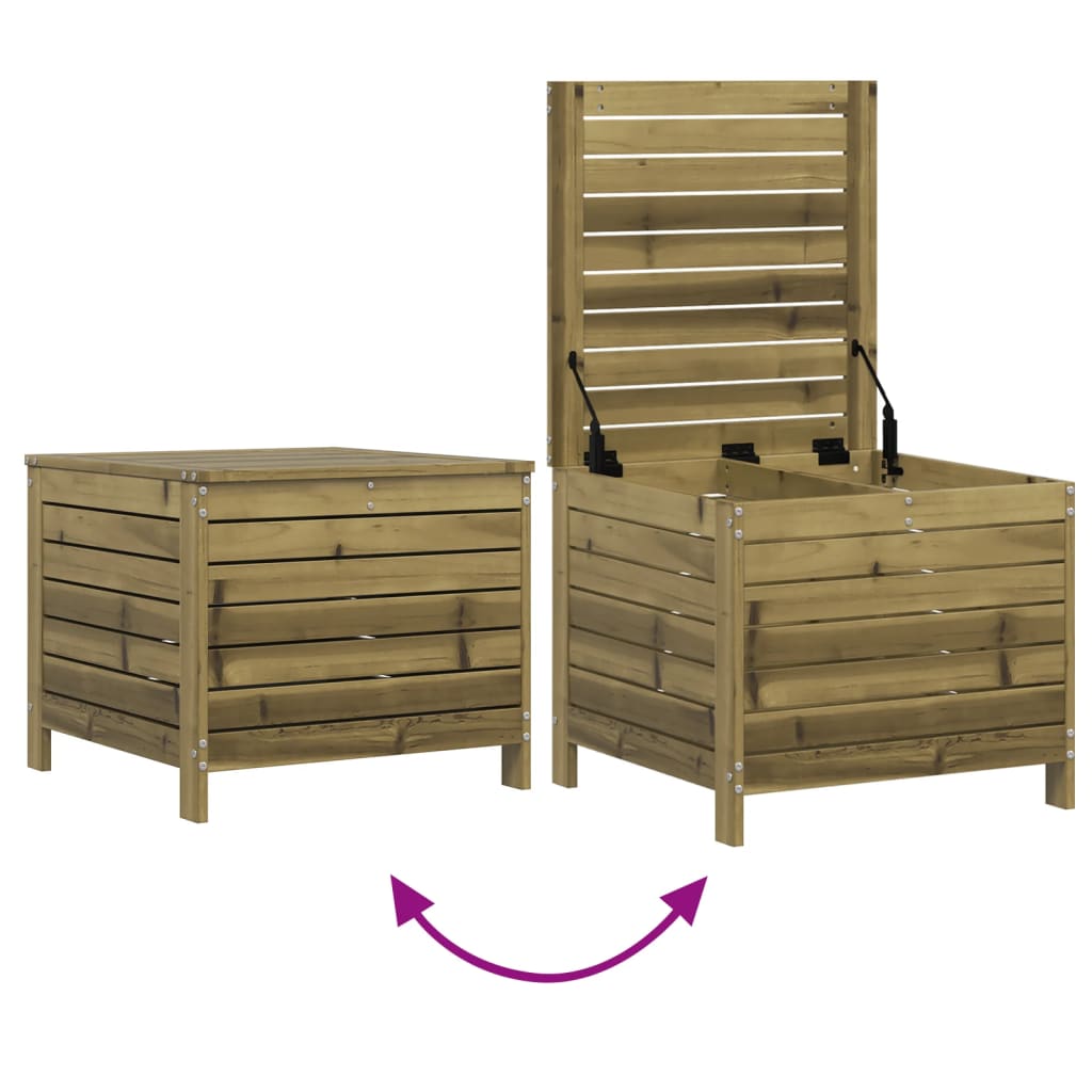 7-dijelni set vrtnih sofa od impregnirane borovine