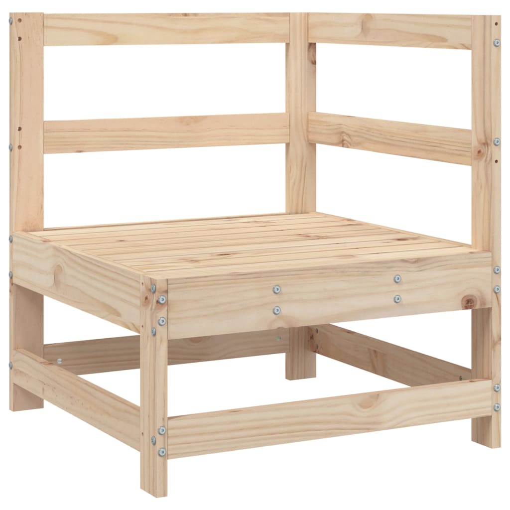 8-dijelni set vrtnih sofa od masivne borovine