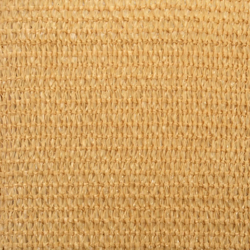 Jedro za zaštitu sunca 160 g/m² pravokutno pijeska 2x3,5m HDPE