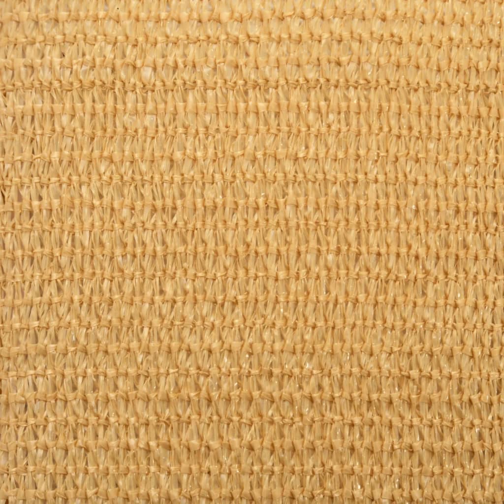 Jedro za zaštitu sunca 160 g/m² pravokutno pijeska 2x4,5m HDPE