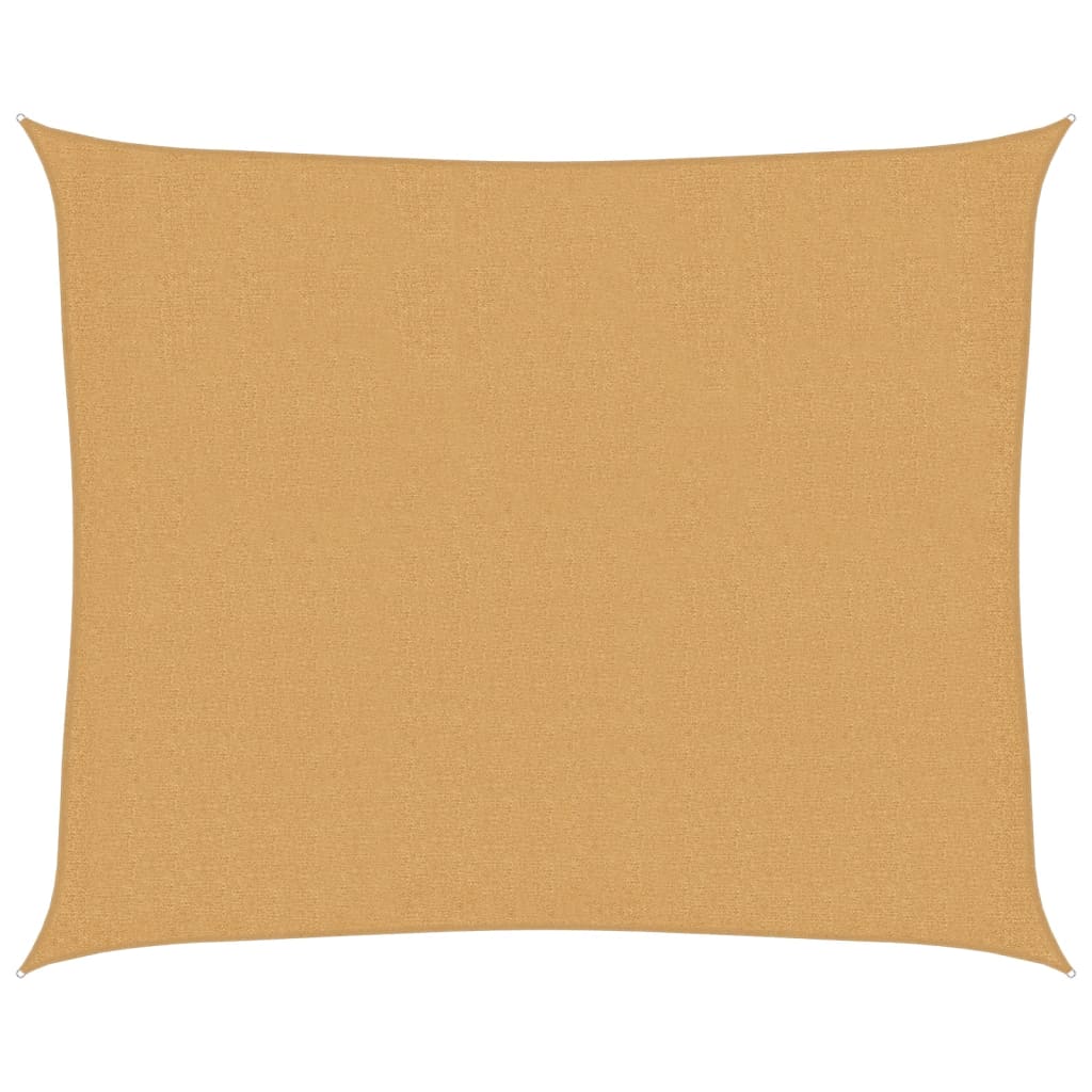 Jedro za zaštitu od sunca 160 g/m² Pravokutno pijesak 2,5x3 m HDPE