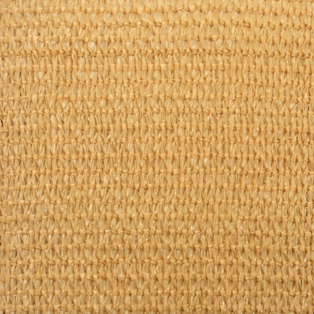Jedro za zaštitu sunca 160 g/m² pravokutno pijeska 2,5x4m HDPE