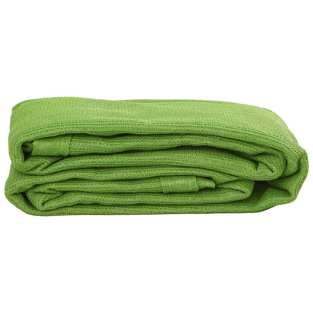 Tepih za šator svijetlozeleni 250 x 250 cm HDPE