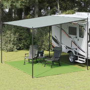 Tepih za šator svijetlozeleni 300 x 400 cm HDPE