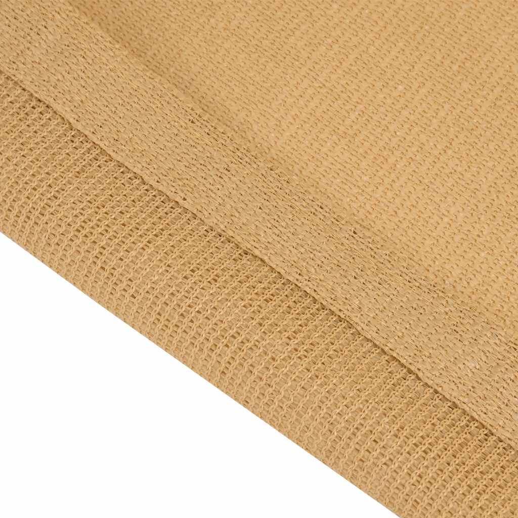 Tepih za šator boja pijeska 250 x 450 cm HDPE