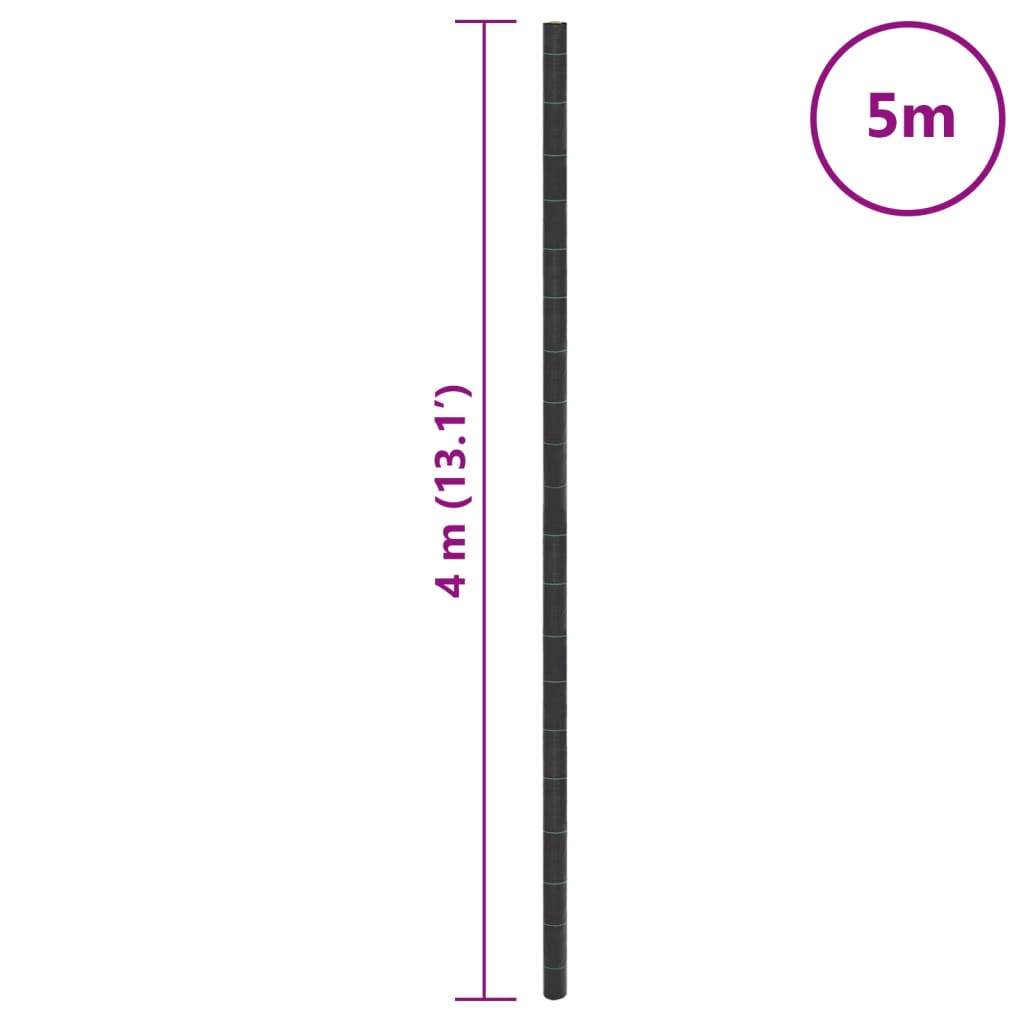 Opna protiv korova crna 4 x 5 m PP