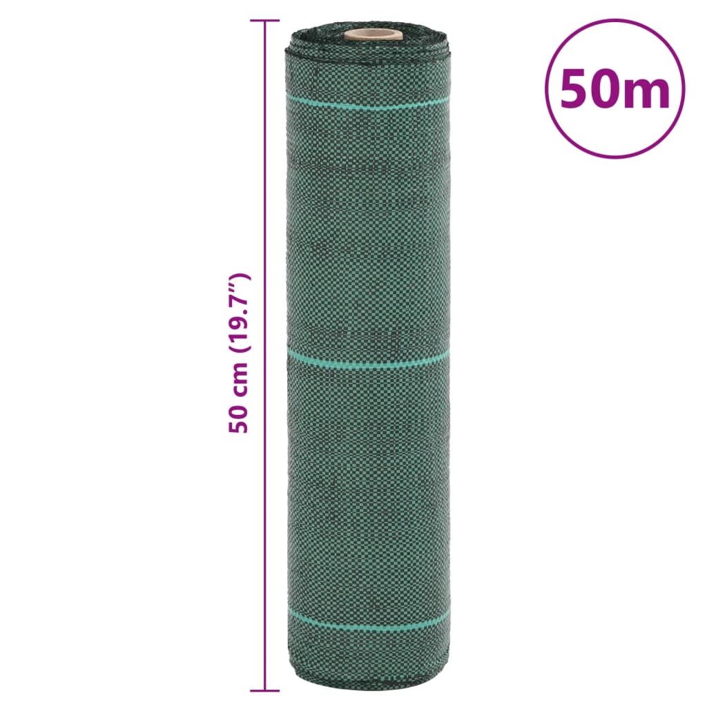 Membrana za korov zelena 0,5x50 m PP