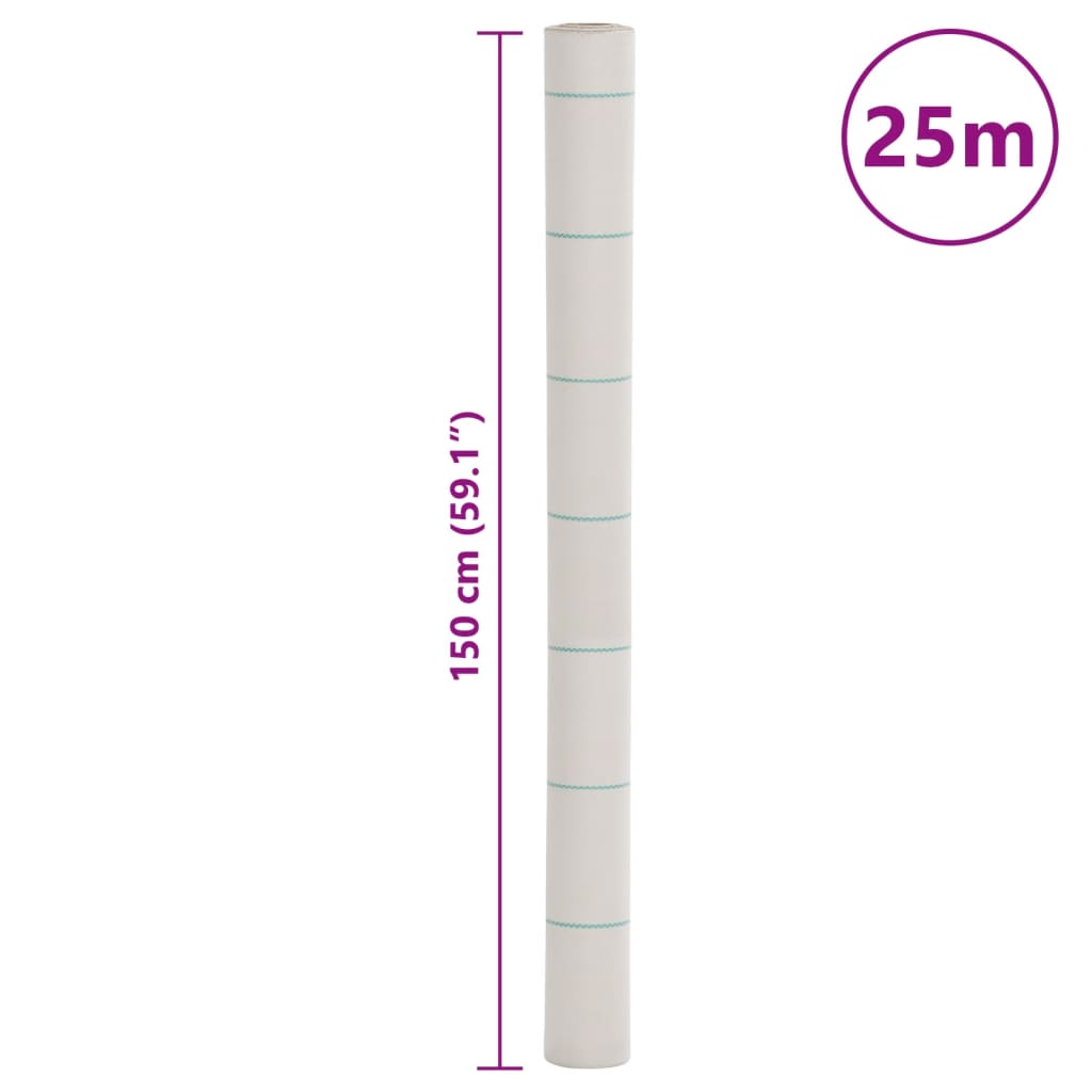 Opna protiv korova bijela 1,5 x 25 m PP