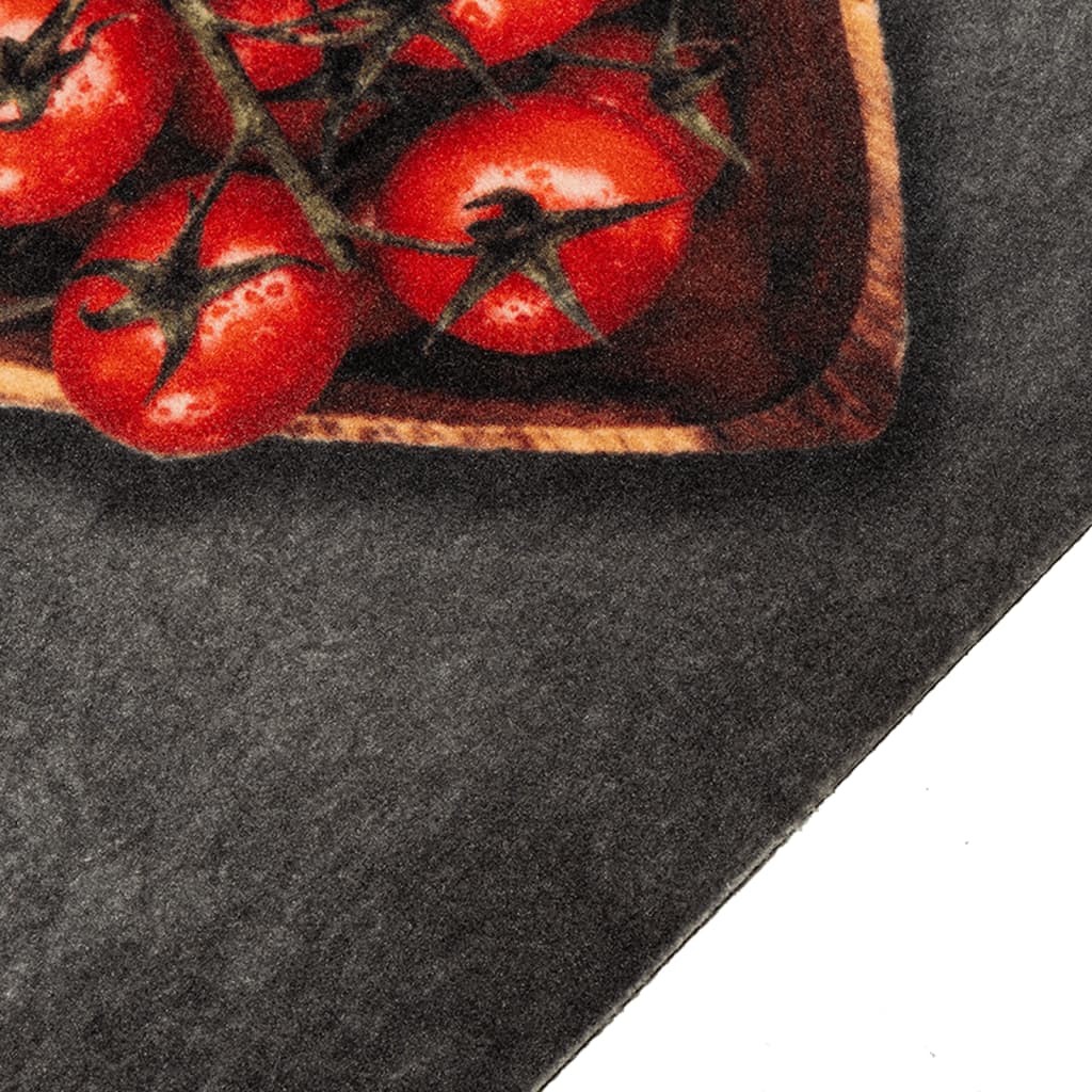 Kuhinjski tepih perivi s natpisom Cooking 60x300 cm baršunasti