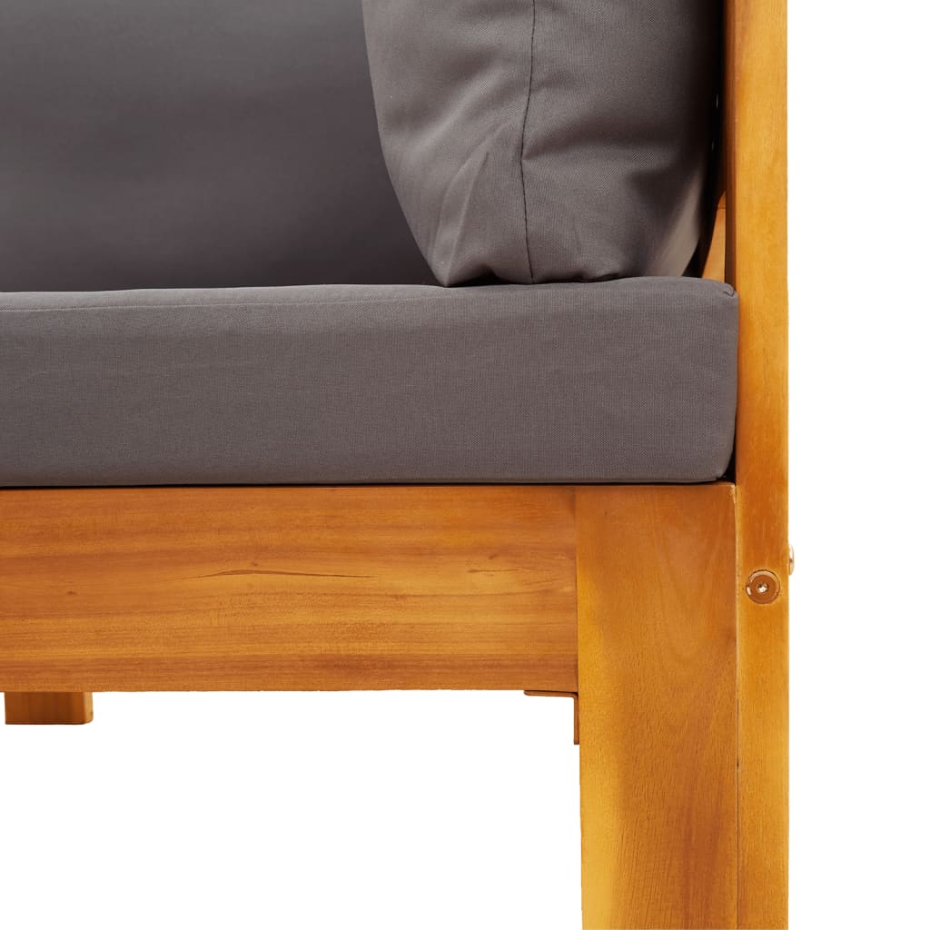 4-dijelni set vrtnih sofa s jastucima masivno bagremovo drvo