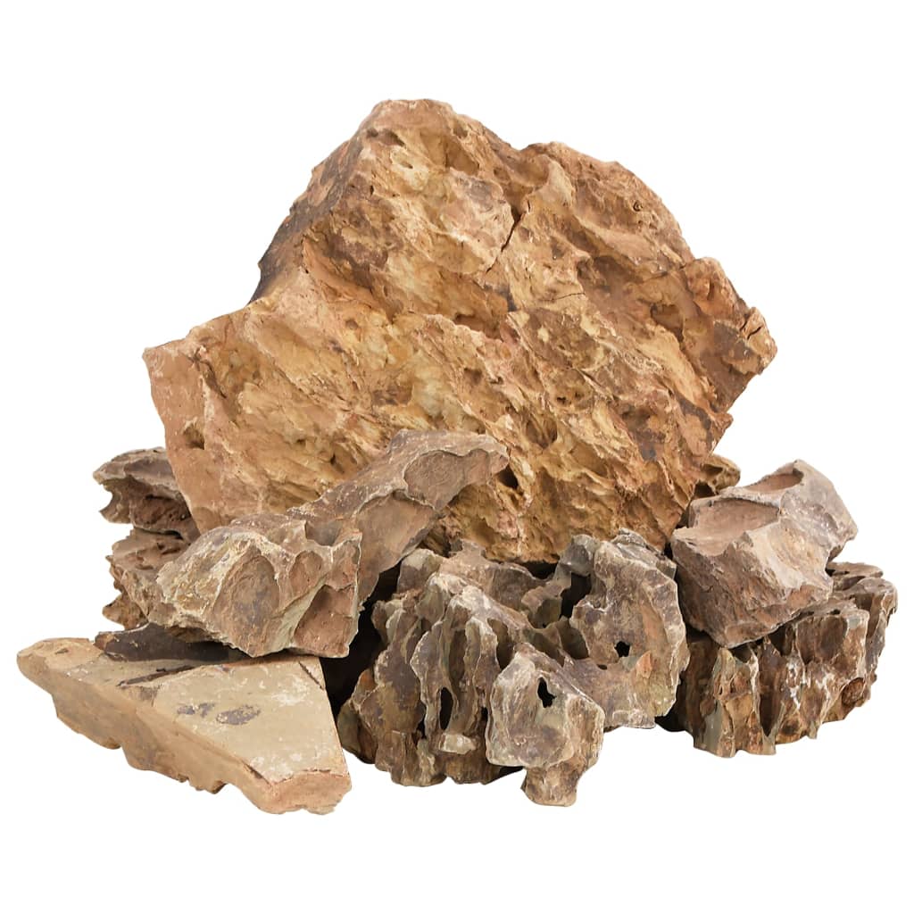 Zmajevo kamenje 25 kg smeđe 5 - 30 cm
